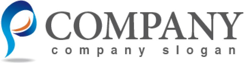 画像5: P・曲線・上昇・グラデーション・ロゴ・マークデザイン1459 (5)