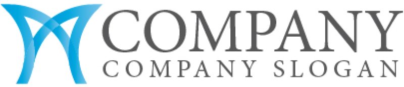 画像5: M・羽・アルファベット・グラデーション・ロゴ・マークデザイン1475 (5)