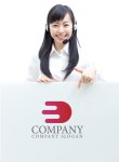 画像3: D・前進・移動・アルファベットロゴ・マークデザイン1497 (3)