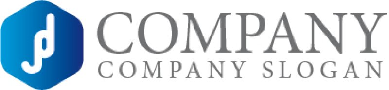 画像5: d・j・六角形・グラデーション・ロゴ・マークデザイン1500 (5)