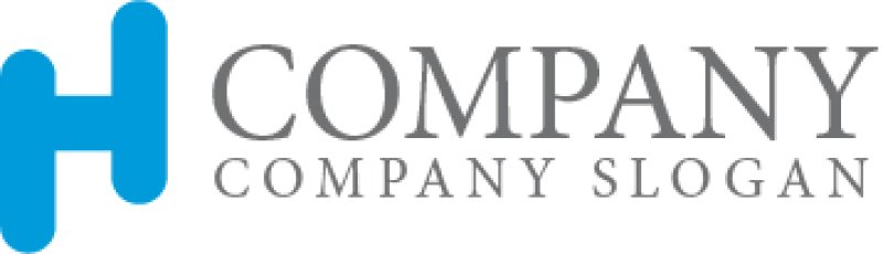 画像5: H・ギア・はしご・アルファベット・グラデーション・ロゴ・マークデザイン1503 (5)