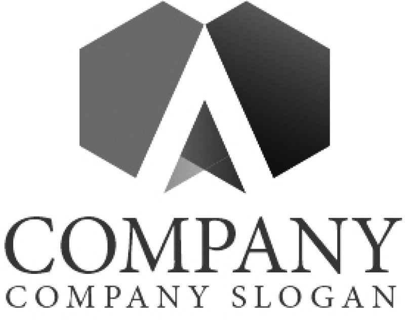 画像4: A・6角形・上昇・グラデーション・ロゴ・マークデザイン1511 (4)