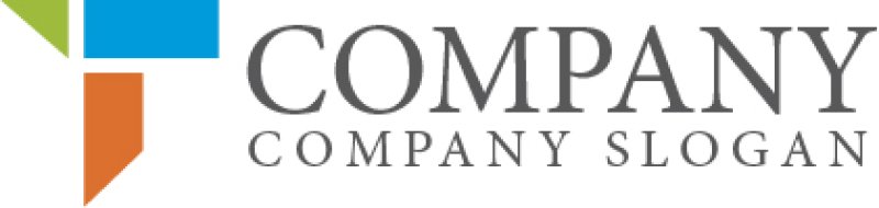 画像5: T・折り紙・上昇・アルファベット・ロゴ・マークデザイン1543 (5)