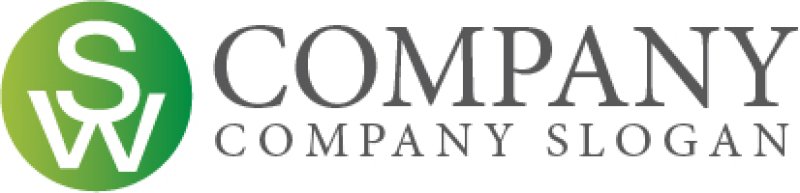 画像5: S・ W・輪・アルファベット・ロゴ・マークデザイン1554 (5)