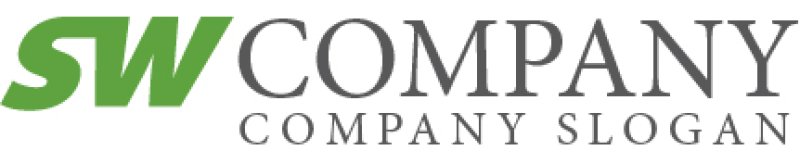 画像5: S・W・移動・上昇・アルファベットロゴ・マークデザイン1557 (5)