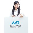 画像3: M・三角・T・上昇・アルファベット・ロゴ・マークデザイン1588