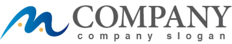 画像5: m・家・曲線・窓・グラデーション・ロゴ・マークデザイン1600 (5)