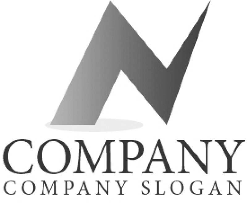 画像4: N・ 稲妻・上昇・アルファベット・ロゴ・マークデザイン1616 (4)