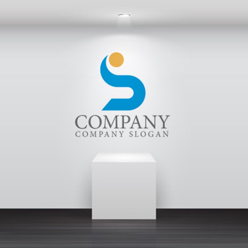 画像2: S・太陽・曲線・上昇・アルファベット・ロゴ・マークデザイン1643 (2)
