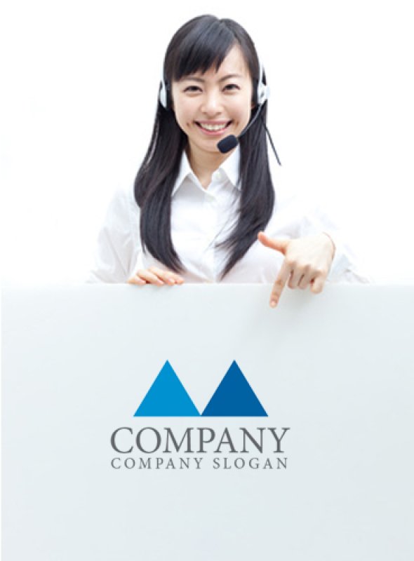 画像3: M・三角・上昇・山・アルファベット・ロゴ・マークデザイン1659 (3)