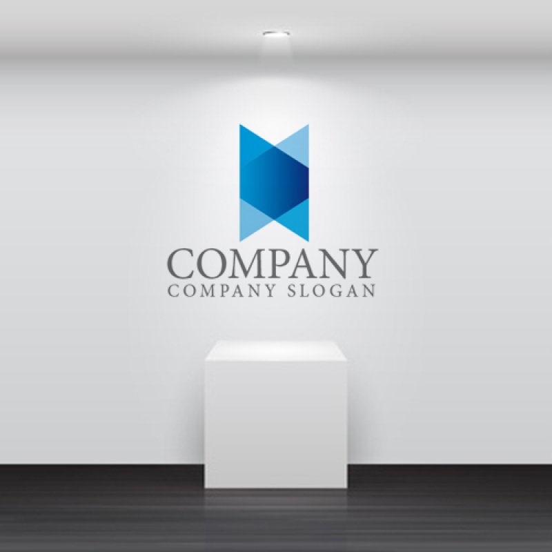 画像2: M・X・六角形・箱・グラデーション・ロゴ・マークデザイン1663 (2)