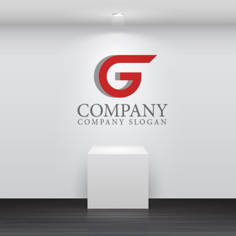 画像2: G・前進・アルファベット・ロゴ・マークデザイン1666 (2)