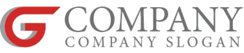 画像5: G・前進・アルファベット・ロゴ・マークデザイン1666 (5)