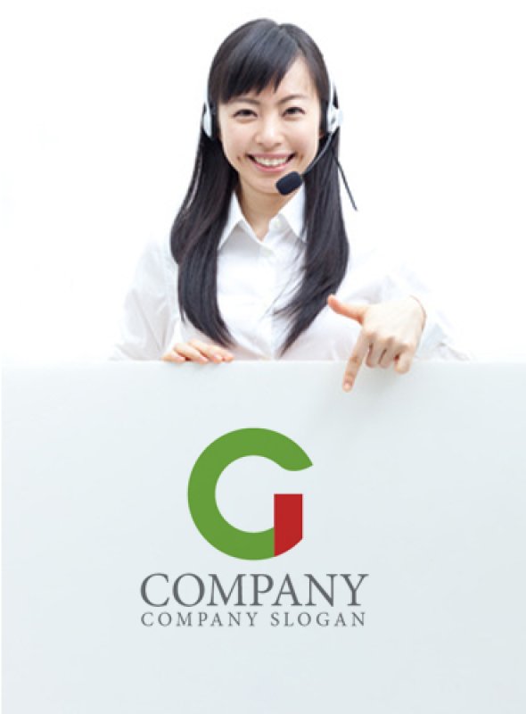 画像3: G・輪・線・アルファベット・ロゴ・マークデザイン1669 (3)