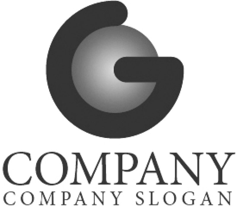 画像4: G・曲線・地球・アルファベット・ロゴ・マークデザイン1670 (4)