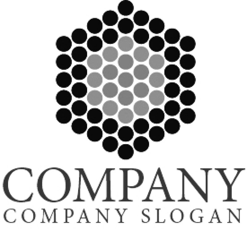 画像4: O・点・六角形・アルファベット・ロゴ・マークデザイン1682 (4)