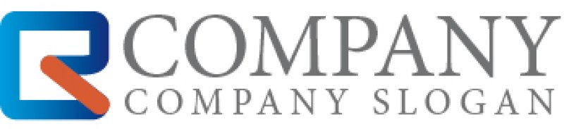 画像5: R・四角・線・時計・グラデーション・ロゴ・マークデザイン1687 (5)