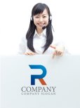 画像3: R・P・線・グラデーション・ロゴ・マークデザイン1688 (3)