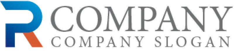 画像5: R・P・線・グラデーション・ロゴ・マークデザイン1688 (5)