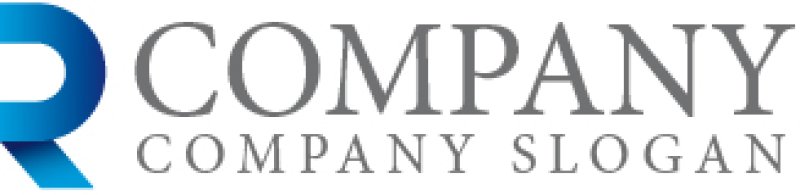 画像5: R・前進・曲線・グラデーション・ロゴ・マークデザイン1690 (5)