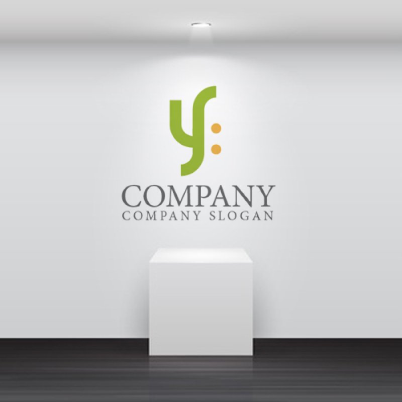 画像2: Y・S・F・点・アルファベット・ロゴ・マークデザイン1699 (2)