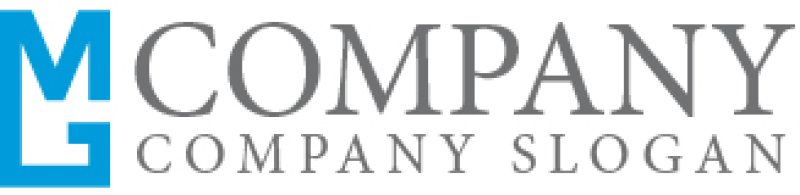 画像5: M・G・線・アルファベット・ロゴ・マークデザイン1709 (5)