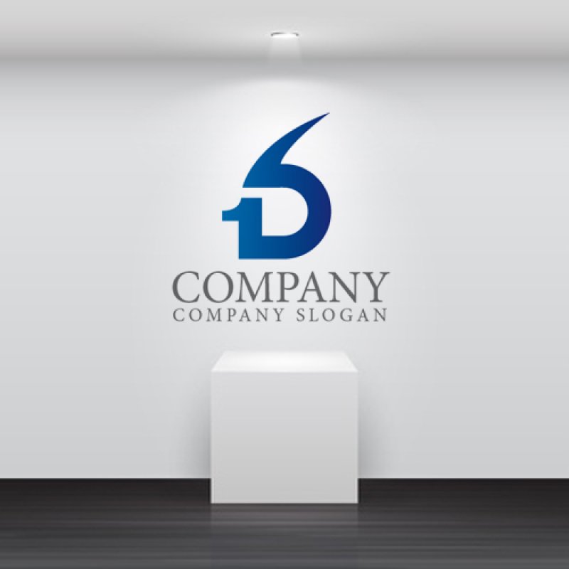 画像2: 1・6・b・上昇・グラデーション・ロゴ・マークデザイン1720 (2)