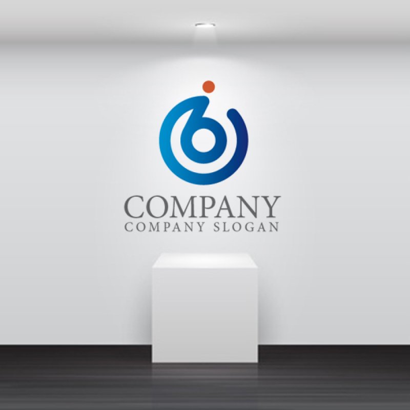 画像2: b・6・i・グラデーション・ロゴ・マークデザイン1728 (2)