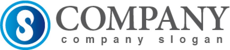 画像5: S・曲線・輪・アルファベット・グラデーション・ロゴ・マークデザイン1763 (5)