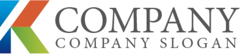 画像5: K・三角・上昇・アルファベット・ロゴ・マークデザイン1793 (5)