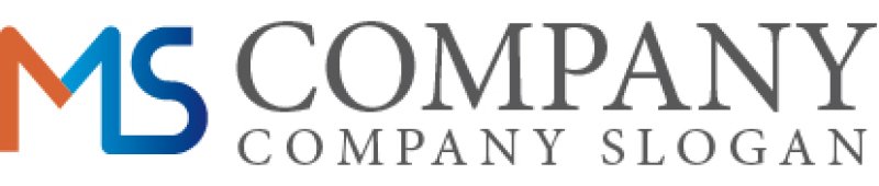 画像5: M・道・S・アルファベット・ロゴ・マークデザイン1813 (5)