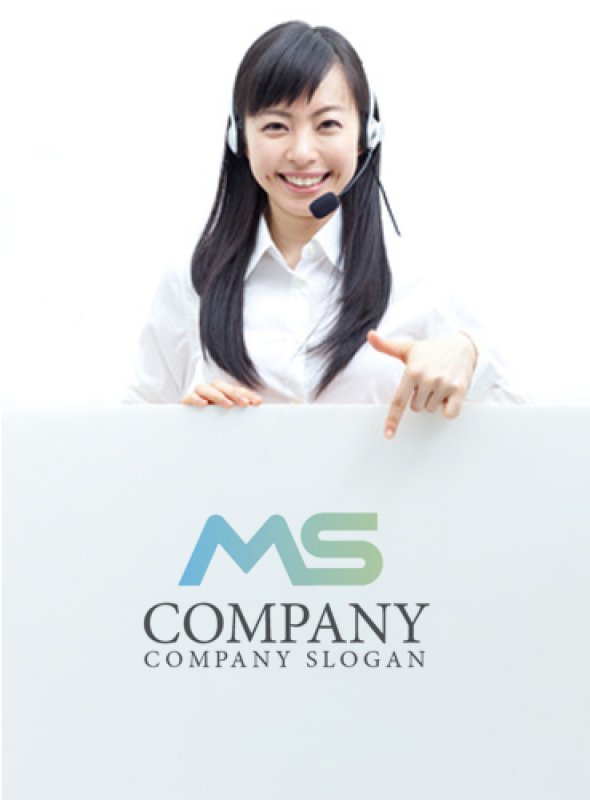 画像3: S・M・山・アルファベット・ロゴ・マークデザイン1816 (3)