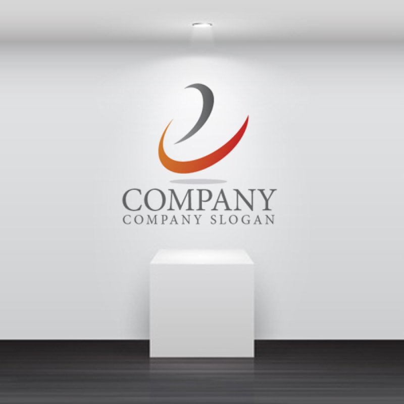 画像2: e・曲線・上昇・グラデーション・アルファベットロゴ・マークデザイン1874 (2)