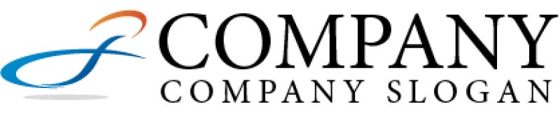 画像5: J・曲線・スピード・アルファベット・ロゴ・マークデザイン1888 (5)