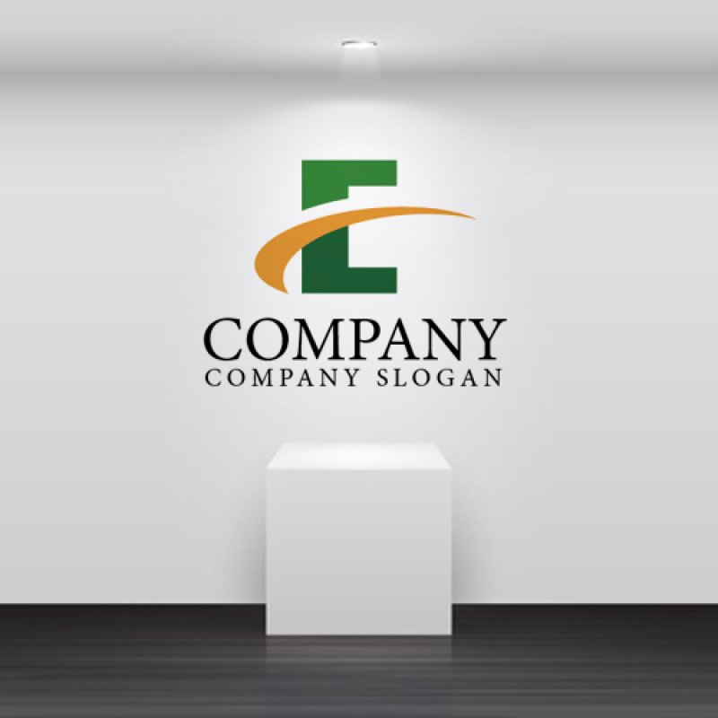 画像2: E・曲線・上昇・アルファベット・ロゴ・マークデザイン1912 (2)