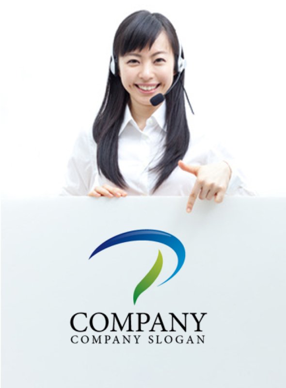 画像3: P・曲線・上昇・膨張・アルファベット・ロゴ・マークデザイン1923 (3)