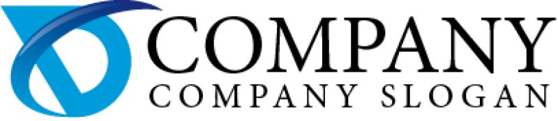 画像5: D・曲線・上昇・アルファベット・ロゴ・マークデザイン1929 (5)