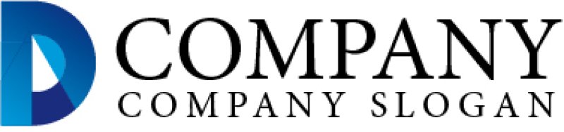 画像5: D・ P・窓・アルファベット・グラデーション・ロゴ・マークデザイン1930 (5)