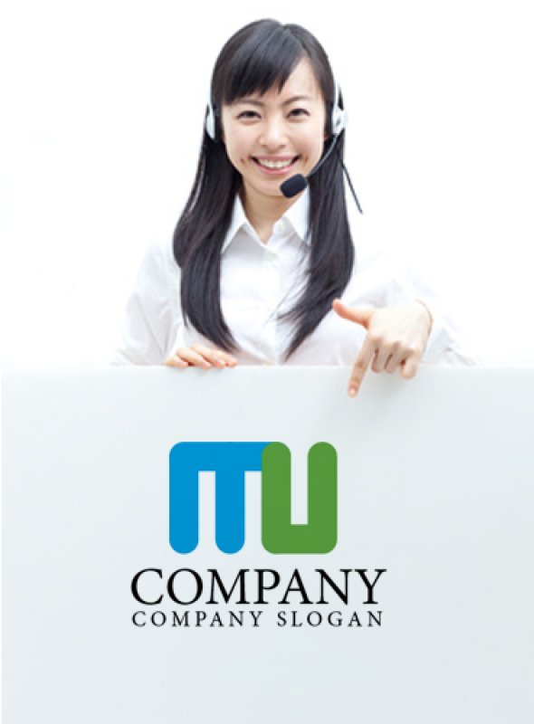 画像3: m・u・パイプ・道・アルファベット・ロゴ・マークデザイン1954 (3)