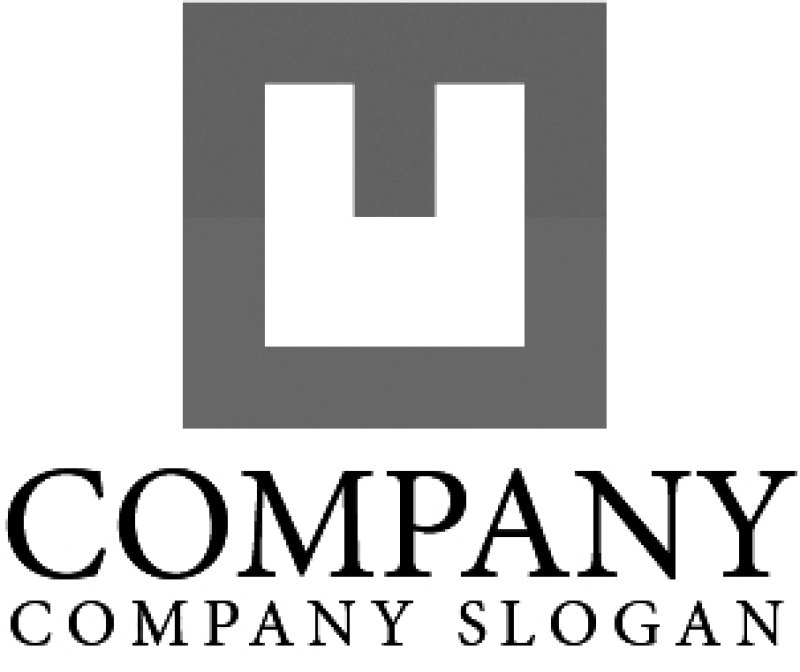 画像4: m・u・四角・凹・アルファベット・ロゴ・マークデザイン1955 (4)