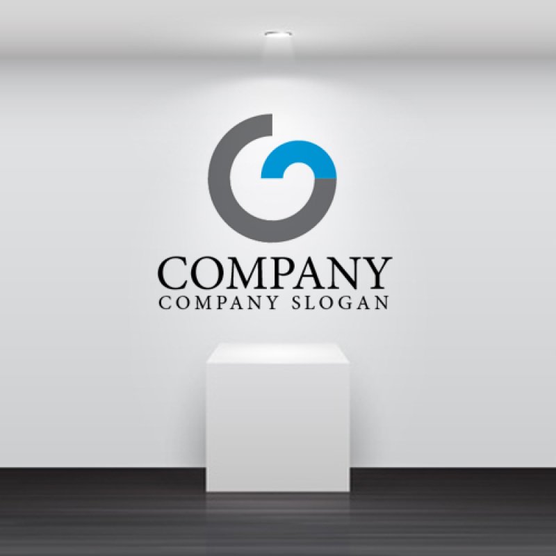 画像2: G・曲線・輪・アルファベット・ロゴ・マークデザイン1962 (2)