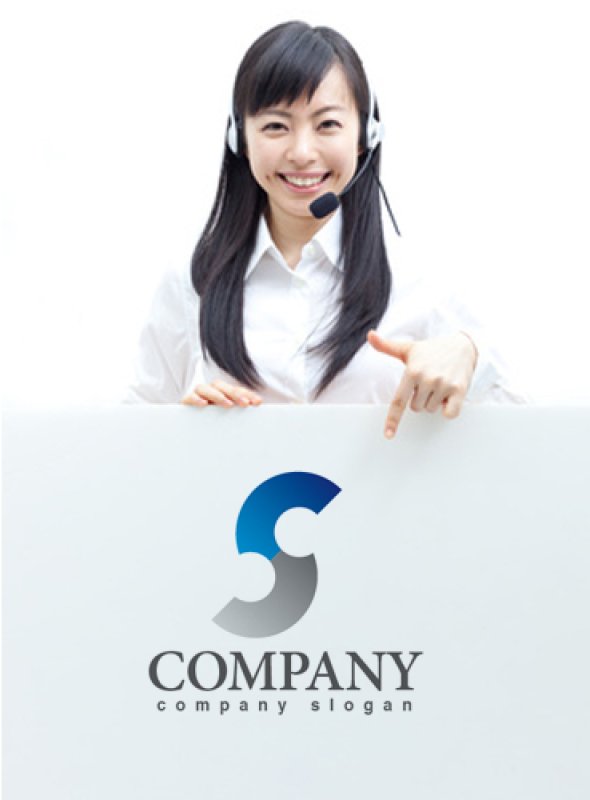 画像3: S・ 曲線・輪・アルファベット・グラデーション・ロゴ・マークデザイン2004 (3)