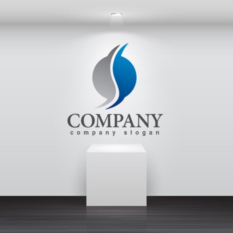 画像2: S・ 球・芽・成長・アルファベット・グラデーション・ロゴ・マークデザイン2009 (2)