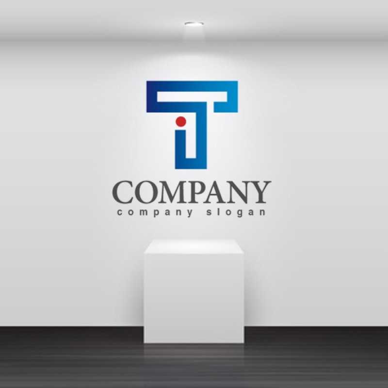 画像2: T・ i・人・線・アルファベット・グラデーション・ロゴ・マークデザイン2017 (2)