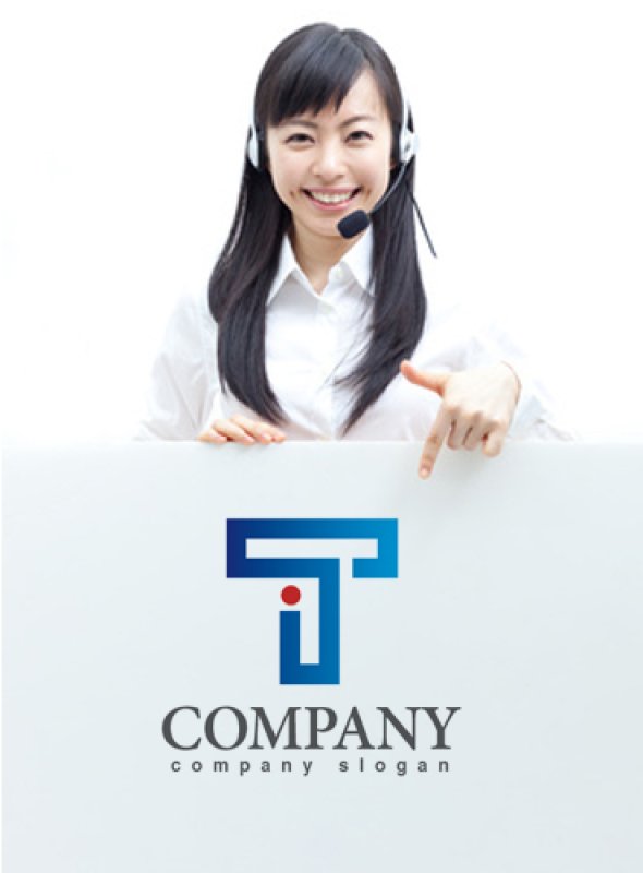 画像3: T・ i・人・線・アルファベット・グラデーション・ロゴ・マークデザイン2017 (3)