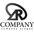 画像4: A・R・輪・楕円・アルファベット・グラデーション・ロゴ・マークデザイン2027