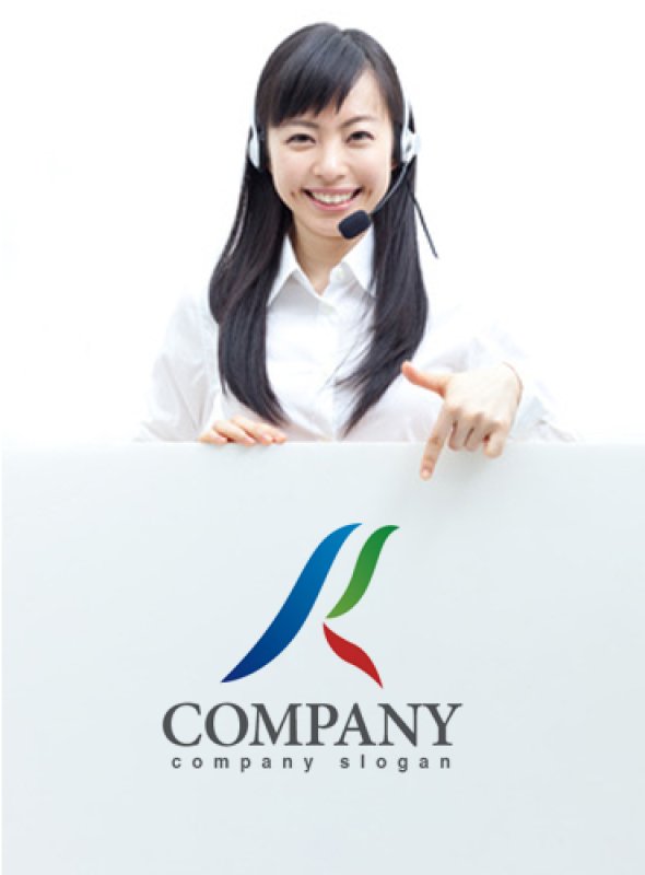 画像3: K・P・曲線・アルファベット・ロゴ・マークデザイン2047 (3)