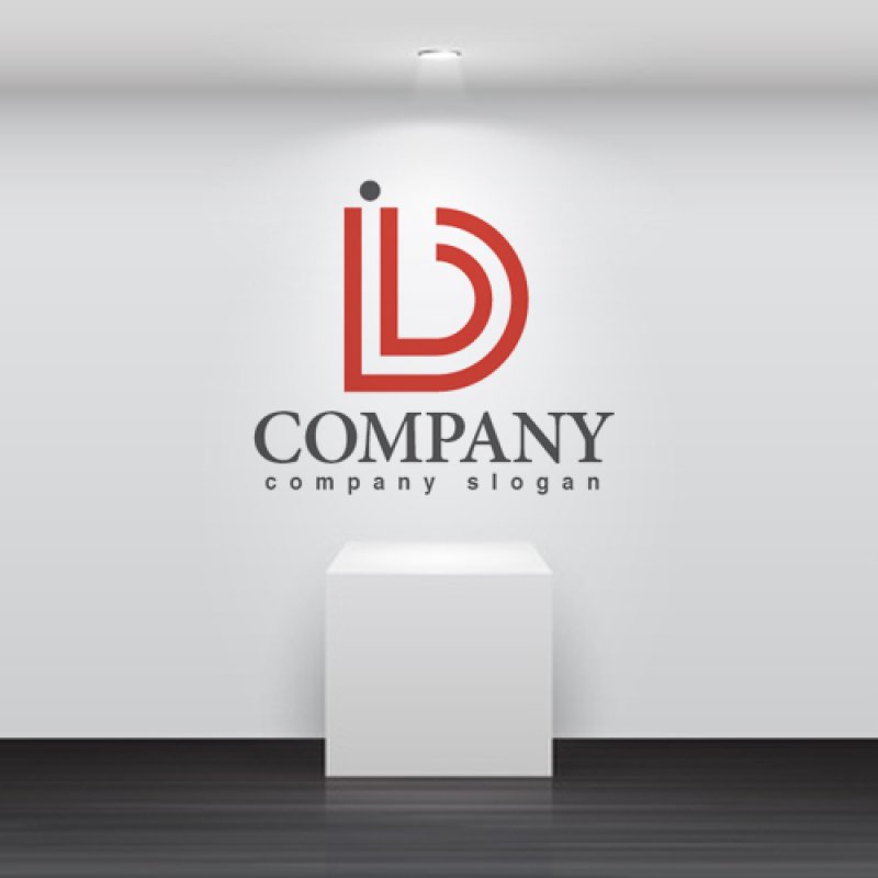 画像2: D・線・人・i・アルファベット・ロゴ・マークデザイン2058 (2)