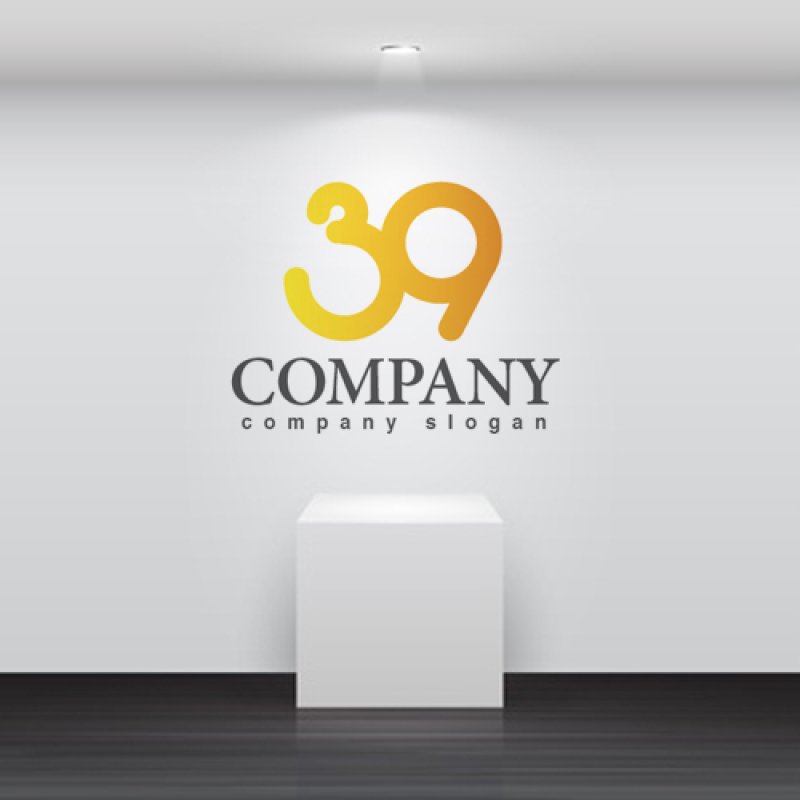 画像2: 3・9・数字・ロゴ・マークデザイン2064 (2)