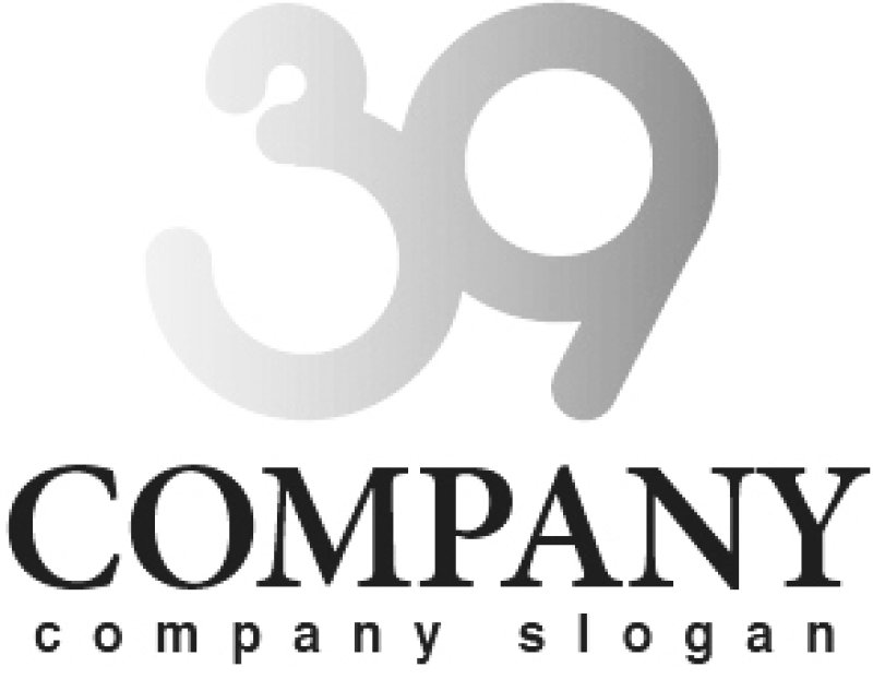 画像4: 3・9・数字・ロゴ・マークデザイン2064 (4)